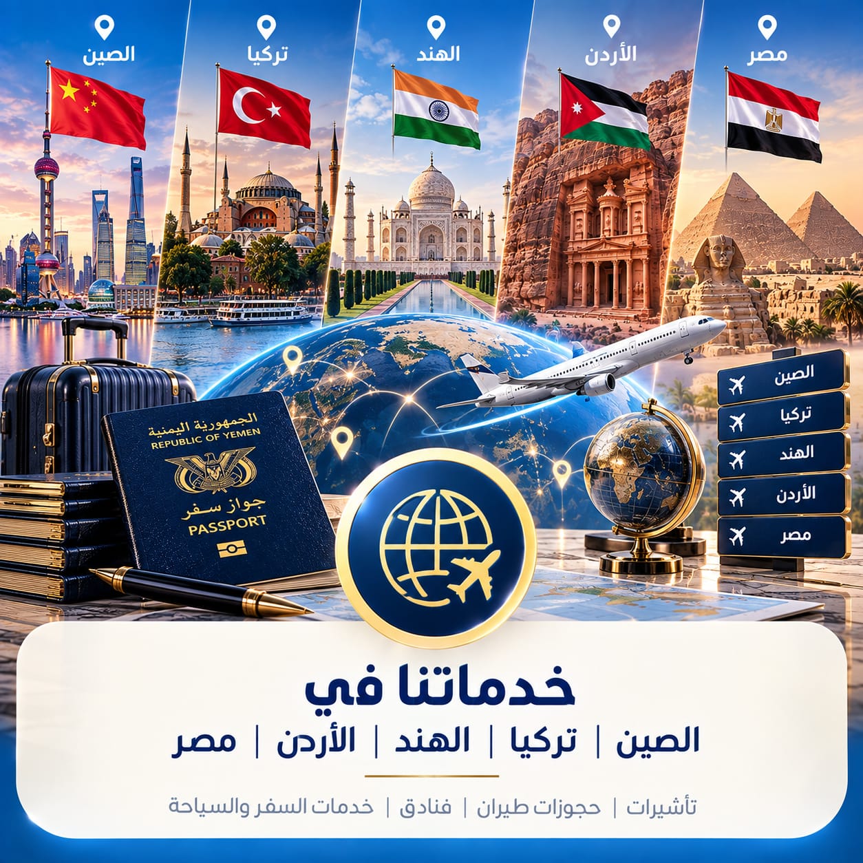 خدمات الدول